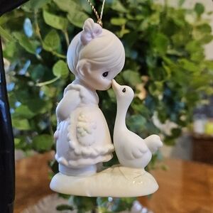 Vintage Precious Moments Christmas ornament "Make a Joyful Noise"